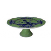 Ginori Oriente Italiano Malachite Cake Stand